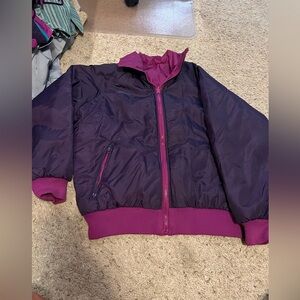Two toned purple Columbia jacket